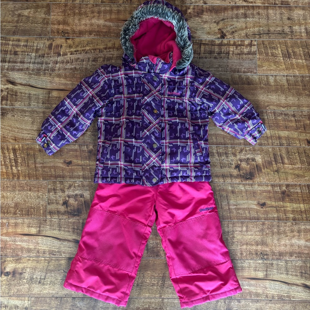 OshKosh B'gosh Pink and Purple Snowsuit